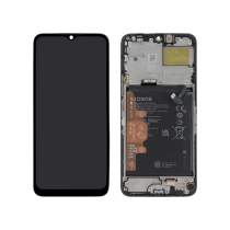 Complete Screen Black Honor X8 5G (Battery integrated)