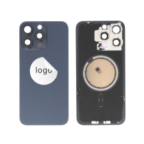 Back Cover Titanium Blue iPhone 15 Pro Max (Pulled B)