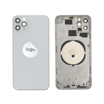 Frame Complete (Case Back Pre-assembled) Silver iPhone 11 Pro Max (Pulled C)