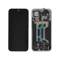 Complete Screen White Realme GT 8 Pro (With Frame) (ReLife)