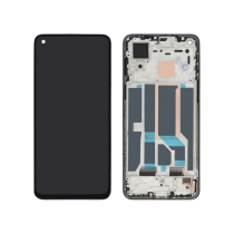 Complete Screen Black OnePlus Nord 2 5G (With frame) (ReLife)