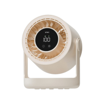 WIWU Hurricane Desk Fan with Ambient Light (White)
