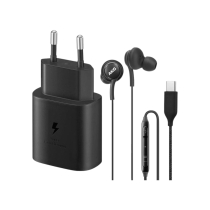 SAMSUNG Charger Pack 25W USB-C + AKG USB-C Earphones