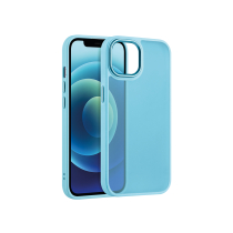 Case Satin Matte iPhone 14 Pro (Blue Dragee)