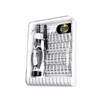 JAKEMY JM-8189B Screwdriver 32in1 with precision clamp (White)