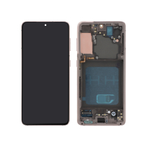 Complete Screen Purple Galaxy S21 5G (G991B) (With frame)