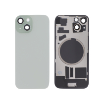 Backcover Green iPhone 15 (With MagSafe) (Without Logo)