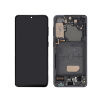 Complete Screen Gray Incell Galaxy S21 5G (G991B) (With frame)