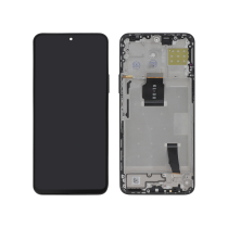 Complete Screen Black Honor X8a (With Frame)