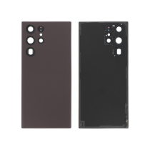 Back Cover Bordeaux Galaxy S22 Ultra (S908B) (Without logo)