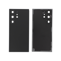 Back Cover Black Galaxy S23 Ultra (S918B) (Without logo)
