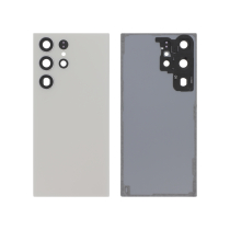 Back Cover Cream Galaxy S23 Ultra (S918B) (Without logo)