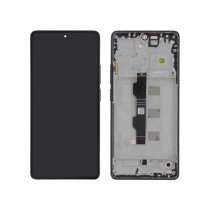 Full Black Screen Redmi Note 13 Pro 4G (With Frame)
