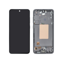 Complete Screen Black Galaxy S24 FE (S721B) (With frame)