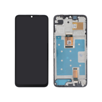 Honor X6b Black Complete Screen (With Frame)
