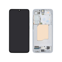 Complete Screen Dark Silver Galaxy S25 (S931B) (With Frame) (Relife)