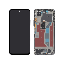 Complete Screen Black Nova 12 SE (With frame) (ReLife)