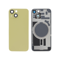 Backcover Complete Yellow iPhone 14 (With MagSafe) (No Logo)