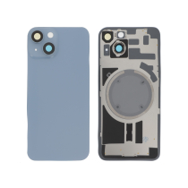 Backcover Complete Blue iPhone 14 (With MagSafe) (No Logo)