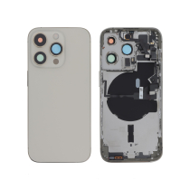 Backcover Complete Gold iPhone 14 Pro (With MagSafe) (Without Logo)