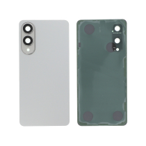 Backcover Titanium Silver + Camera Lens Galaxy S25 Edge (S397B) (No Logo)