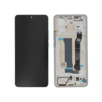 Complete Screen Green Poco X7 Pro (With Frame) (ReLife)