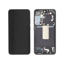 Black Complete Screen Galaxy S23 (S911B) (PA)