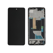 Complete Screen Black Realme 14T 5G (With Frame) (ReLife)
