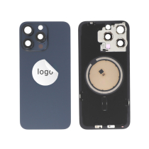 Backcover Blue Titanium iPhone 15 Pro Max (Pulled C)