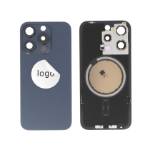 Backcover Blue Titanium iPhone 15 Pro (Pulled B)