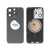 Backcover Black Titanium iPhone 15 Pro (Pulled B)