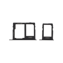 SIM Card Tray Black Galaxy A6/A6+ 2018 (A600/A605F)