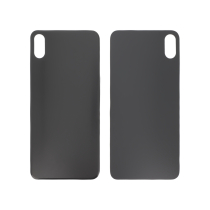 Backcover Space Grey iPhone XS Max (Large Hole) (Without Logo)