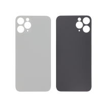 Backcover Silver iPhone 11 Pro (Large Hole) (Without Logo)