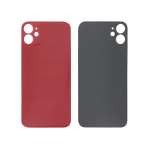 Backcover Red iPhone 11 (Large Hole) (Without Logo)