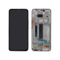 Complete Screen White Xiaomi Mi 10 Lite 5G (With frame)