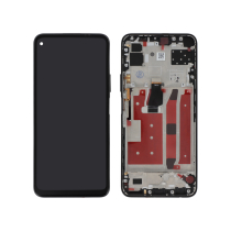 Complete Screen Black Huawei P40 Lite 5G (With frame)