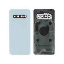 Back Cover White Galaxy S10 (G973F) (Without logo)