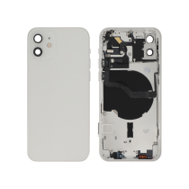 Backcover Complete White iPhone 12 (No Logo)