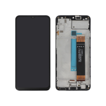Complete Screen Black Galaxy M33 5G (M336B) (With frame) (ReLife)