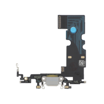 Charging Port Flex Cable White iPhone 8