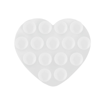 Suction Cup Heart Support (Transparent)