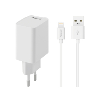 FAIRPLAY Charger Pack 12W + Lightning Cable (White)