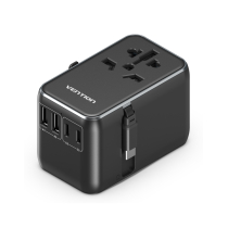 VENTION USB 4 Ports GaN Adapter with USB-C Cable