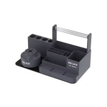 ReLife RL-001H Storage Box with Rotating Stand (Black)