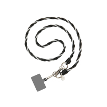 FAIRPLAY Phone strap 120cm Crystal (Black)
