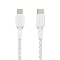 BELKIN Braided USB-C to USB-C Cable 2m (White)