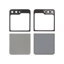 Complete Gray Back Cover Galaxy Z Flip5 (F731B) (Without logo)