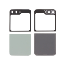Complete Mint Back Cover Galaxy Z Flip5 (F731B) (Without logo)
