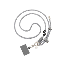 FAIRPLAY Phone strap 120cm ELENA (White/Black)